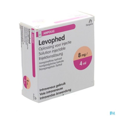 Levophed Amp. 10x4ml