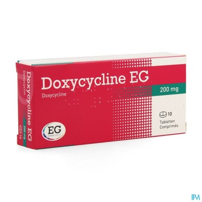 Doxycycline EG        Tabl 10X200Mg