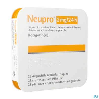 Neupro 2mg/24u transderm. pleister (28)