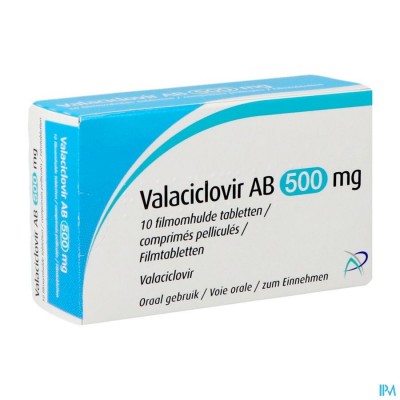 Valaciclovir Ab 500mg Tabl 10x500mg