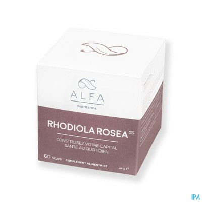 Alfa Rhodiola Rosea 500mg V-caps 60