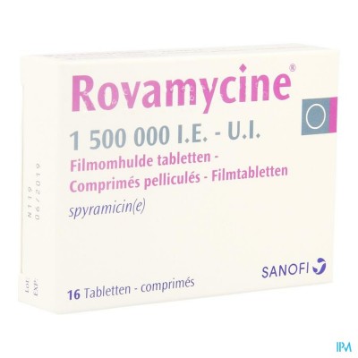Rovamycine Comp 16 X 1.500.000 I.u/i.e