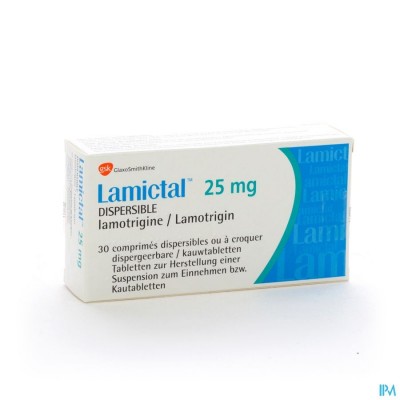 Lamictal Disp Tabl 30x25mg