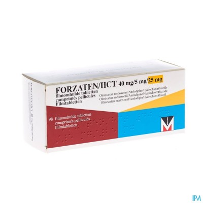 Forzaten/hct 40mg/ 5mg/25mg Filmomh Tabl 98