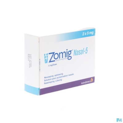 Zomig Nasal5 - 2 Sprays X 5mg