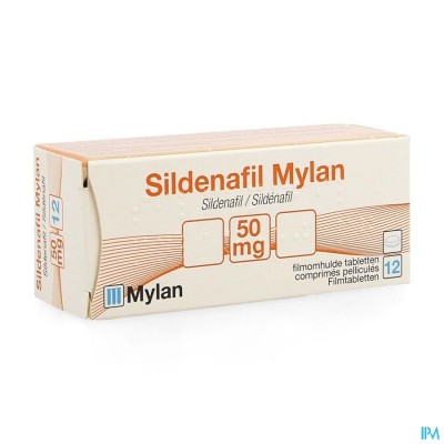 Sildenafil Viatris 50mg Filmomh Tabl 12