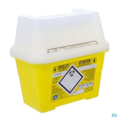 SHARPSAFE NAALDCONTAINER 2L 4140