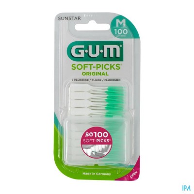 Gum Soft Picks Original Medium 100