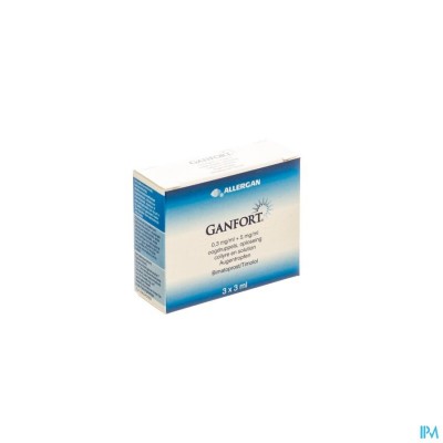 Ganfort Oogdruppels Opl 3 X 3ml