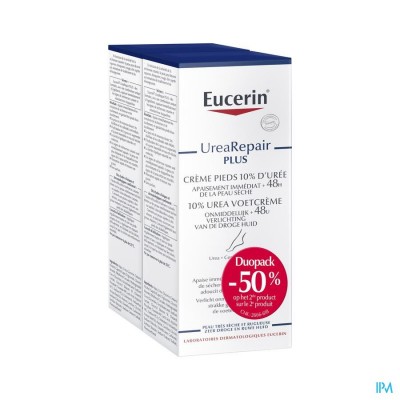 Eucerin Herstellende Voetcreme 10% Urea 2x100ml