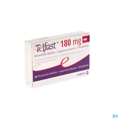 Telfast Tabl 20x180mg