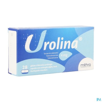 Urolina 4mg Verlengde Afgifte Harde Caps 28 X 4mg