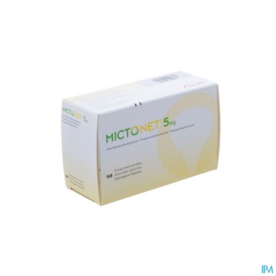 Mictonet 5mg Omhulde Tabl 168