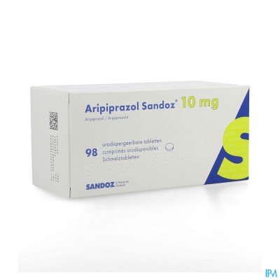 Aripiprazol Sandoz 10mg Comp Orodisp. 98 X 10mg