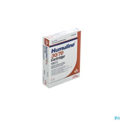 Humuline 30/70 Cartr. 5x300 Iu/3ml