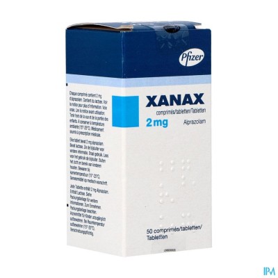 Xanax 2mg Tabl 50