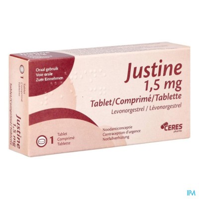 Justine 1,5mg Comp 1
