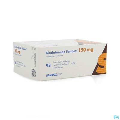 Bicalutamide Sandoz 150mg Filmomh Comp 98 X 150mg