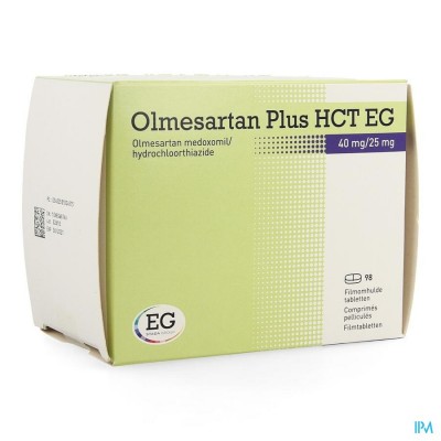 Olmesartan Plus Hct EG 40Mg/25,0Mg Filmomh Tabl 98