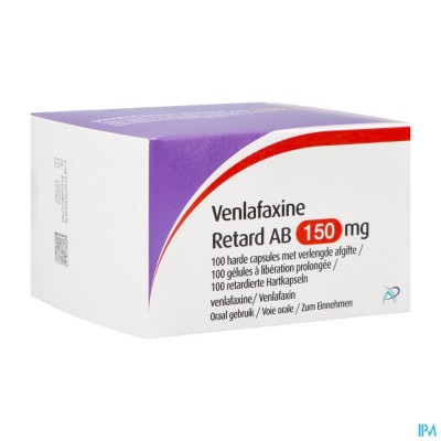 Venlafaxine Retard Ab 150,0mg Caps Verl. Afg.100