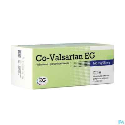 Co Valsartan EG 160Mg/25,0Mg Tabl 98