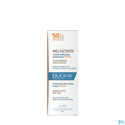 Ducray Melascreen Cr A/pigmentvlekken Spf50+ 50ml