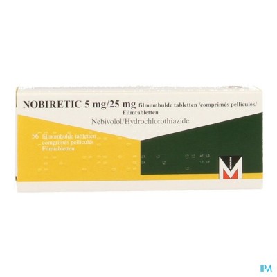 Nobiretic 5mg/25,0mg Comp 56