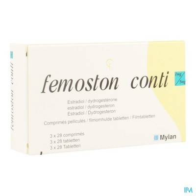 Femoston Conti Impexeco 1mg/5mg Comp 3 X 28 Pip
