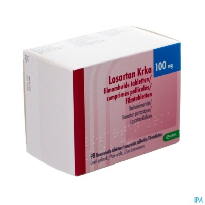 Losartan Krka 100mg Filmomh Tabl 98