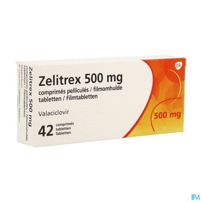 Zelitrex 500 Tabl 42x500mg