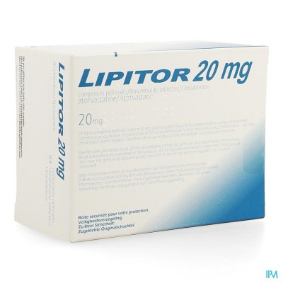 Lipitor 20 Pi Pharma Comp 84 X 20mg Pip