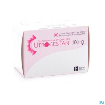 Utrogestan Caps Oral 90 X 100mg