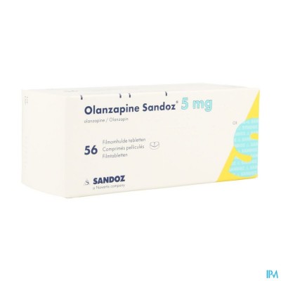 Olanzapine 5mg Sandoz Filmom Tabl 56