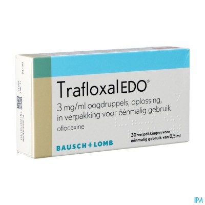 Trafloxal Edo 30 X 0,5ml Ud