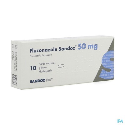 Fluconazole Sandoz Caps 10 X 50mg
