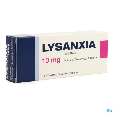 Lysanxia 10mg Comp 50 X 10mg Pip