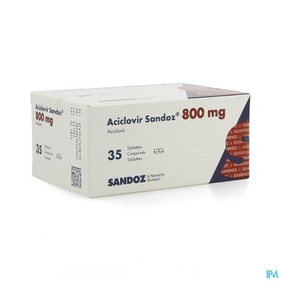 Aciclovir Sandoz Comp 35x800mg