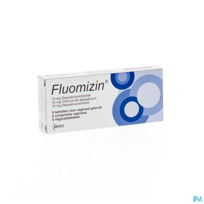 Fluomizin 10mg Comp Vaginaal 6 X 10mg