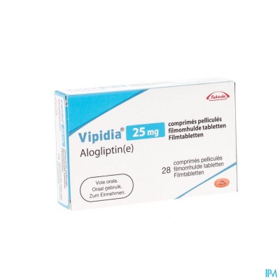 Vipidia 25mg Omhulde Tabl 28x25mg