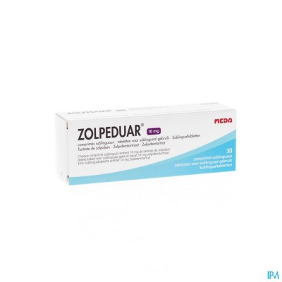 Zolpeduar 10mg Comp Subl 30 X 10mg