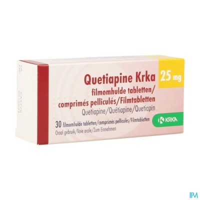 Quetiapine Krka 25mg Filmomh Tabl 30