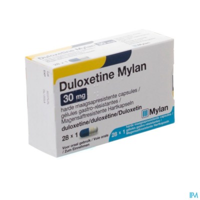 Duloxetine Mylan Maagsapresist Caps 28x30mg