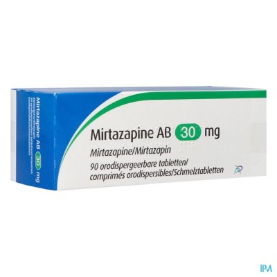 Mirtazapine Apotex 30mg Comp Orodisp 90