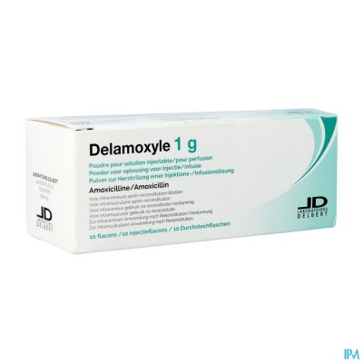 Delamoxyle 1 g inj./inf. opl. (pdr.) i.m./i.v. flac. 10 x 1 g