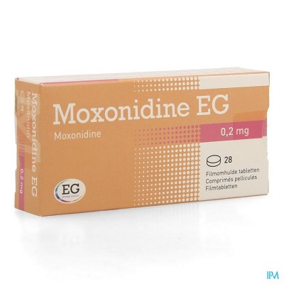 MOXONIDINE EG COMP. 28 X 0,2 MG