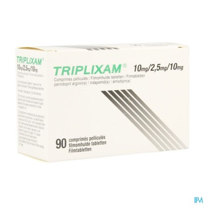 Triplixam 10mg/2,50mg/10mg Impex. Film.tabl 90 Pip