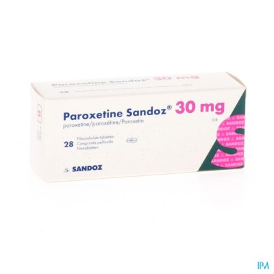 Paroxetine 30mg Sandoz Comp 28 X 30mg