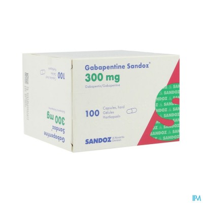 Gabapentine 300mg Sandoz Caps 100 X 300mg