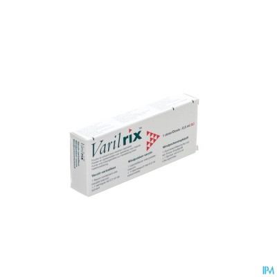 Varilrix 1 Dos Inj + Solv Sc 0,5ml + 2 Aiguilles