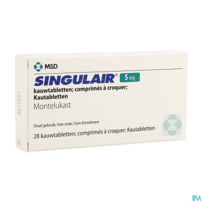 Singulair 5mg Comp A Croquer 28